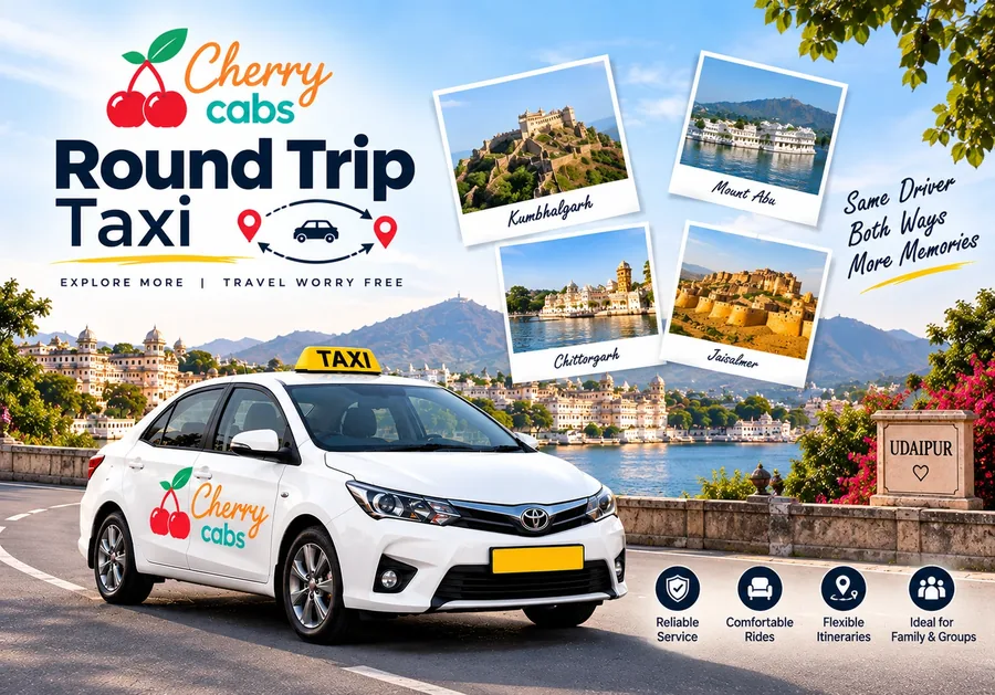 Round Trip Taxi in Udaipur